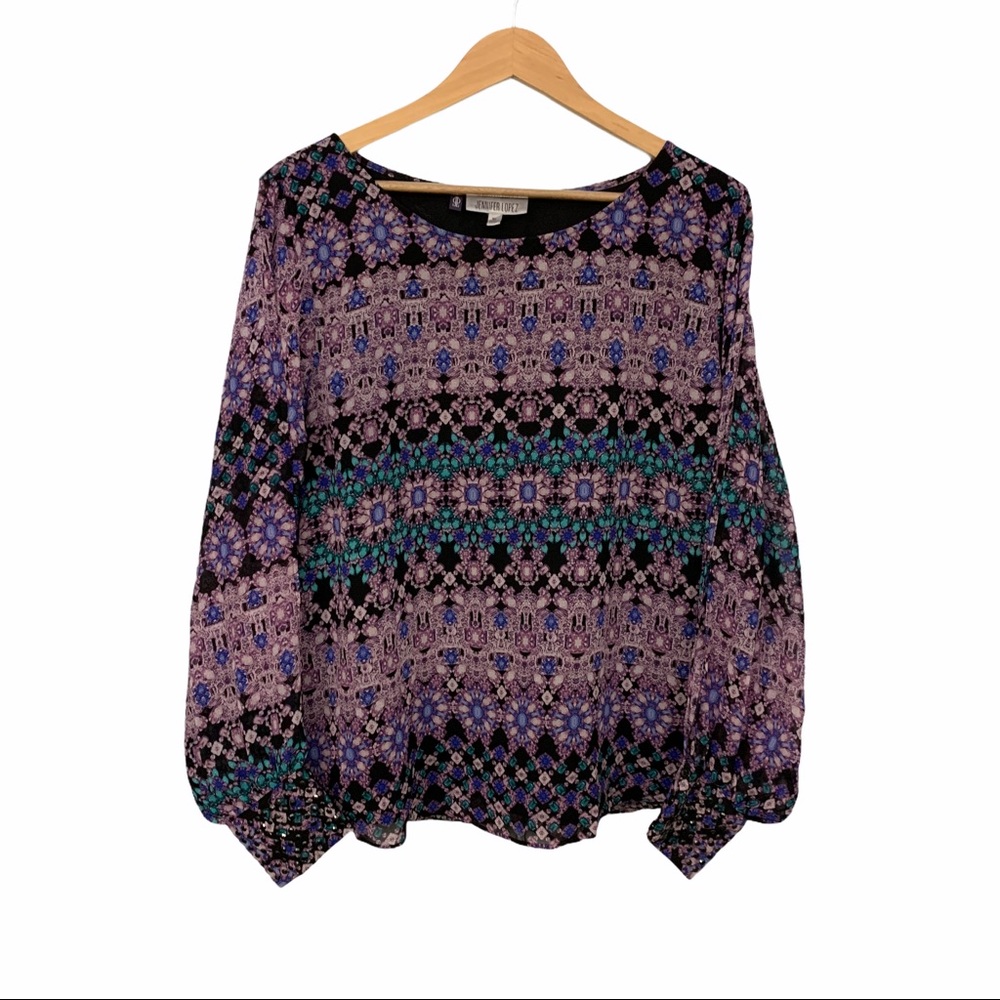 Jennifer Lopez Pullover Blouse